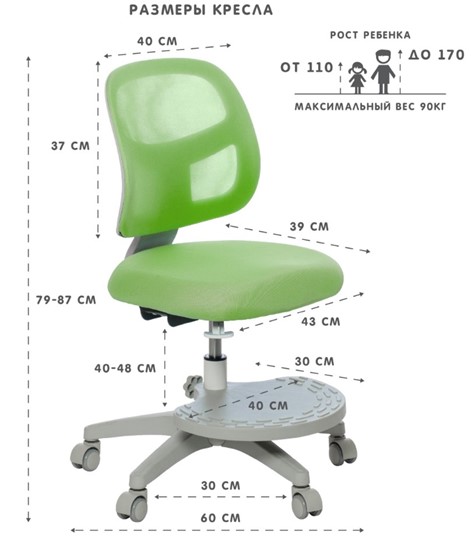 Кресло Holto-22 зеленое в Саранске - изображение 5