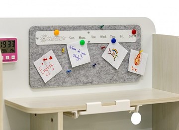 Детский стол-трансформер Mealux Winnipeg Multicolor WG + BL, белый + голубой в Саранске - предосмотр 4