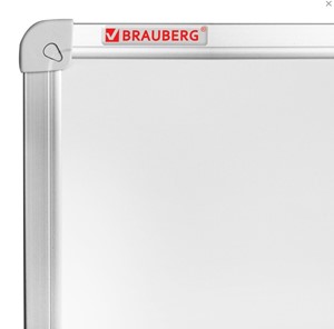 Магнитная доска для рисования BRAUBERG 100х150 см, алюминиевая рамка в Саранске - предосмотр 3